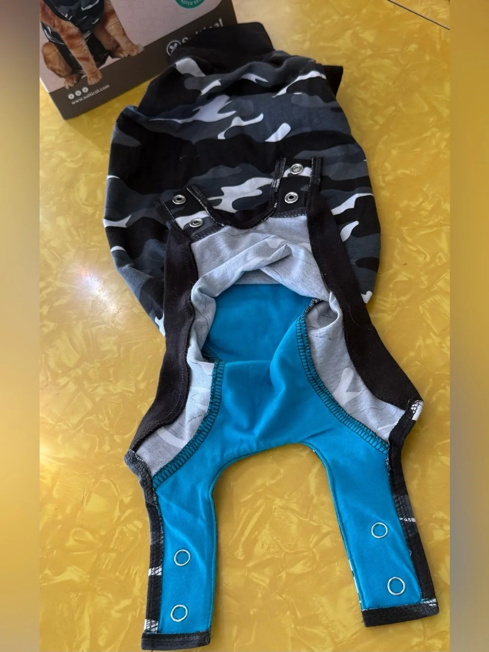 Recovery Suit Cat - Black Camo - Small- never been worn